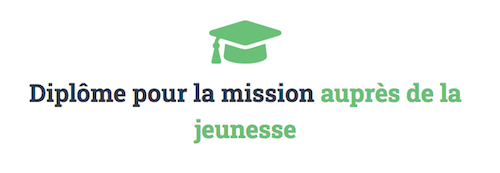 Diplôme pour la mission auprès de la jeunesse