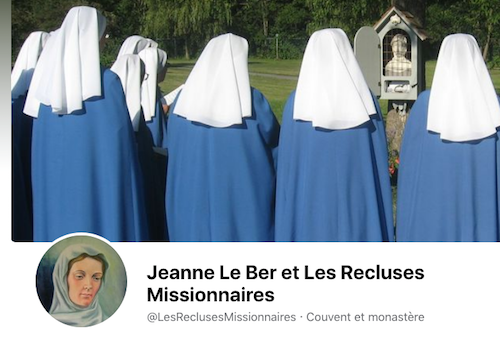 Une nouvelle page Facebook pour les Recluses Missionnaires de Montréal