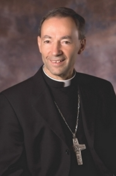 Mgr Gilles Lemay, évêque du diocèse d'Amos, comme administrateur apostolique pour le diocèse de Rouyn-Noranda.