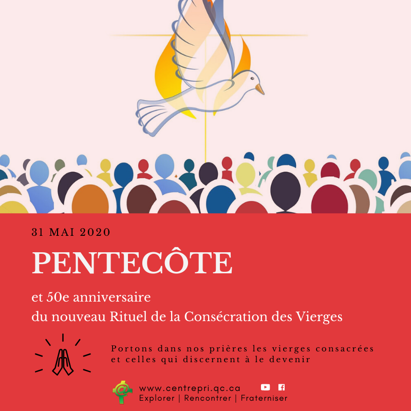 Fête de la Pentecôte, don du Saint-Esprit aux disciples