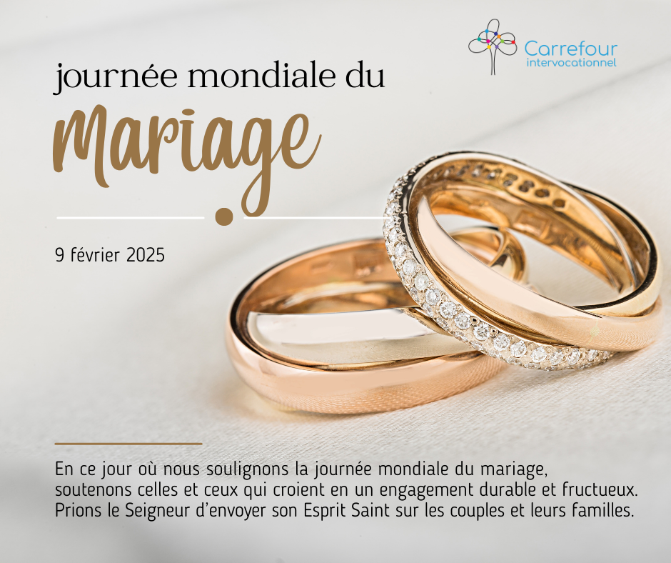 Journée mondiale du mariage - 2e dimanche de février