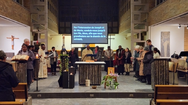 Messe avec les jeunes du CéDum à l'occasion de la Journée mondiale de la vie consacrée le 2 février 2025