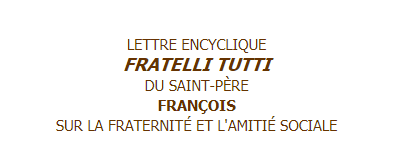 Fratelli tutti : écoutez la Lettre encyclique du Pape François 