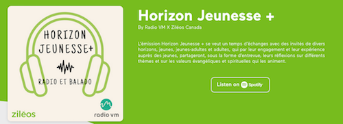 Horizon Jeunesse + : une émission de radio sur le thème des jeunes