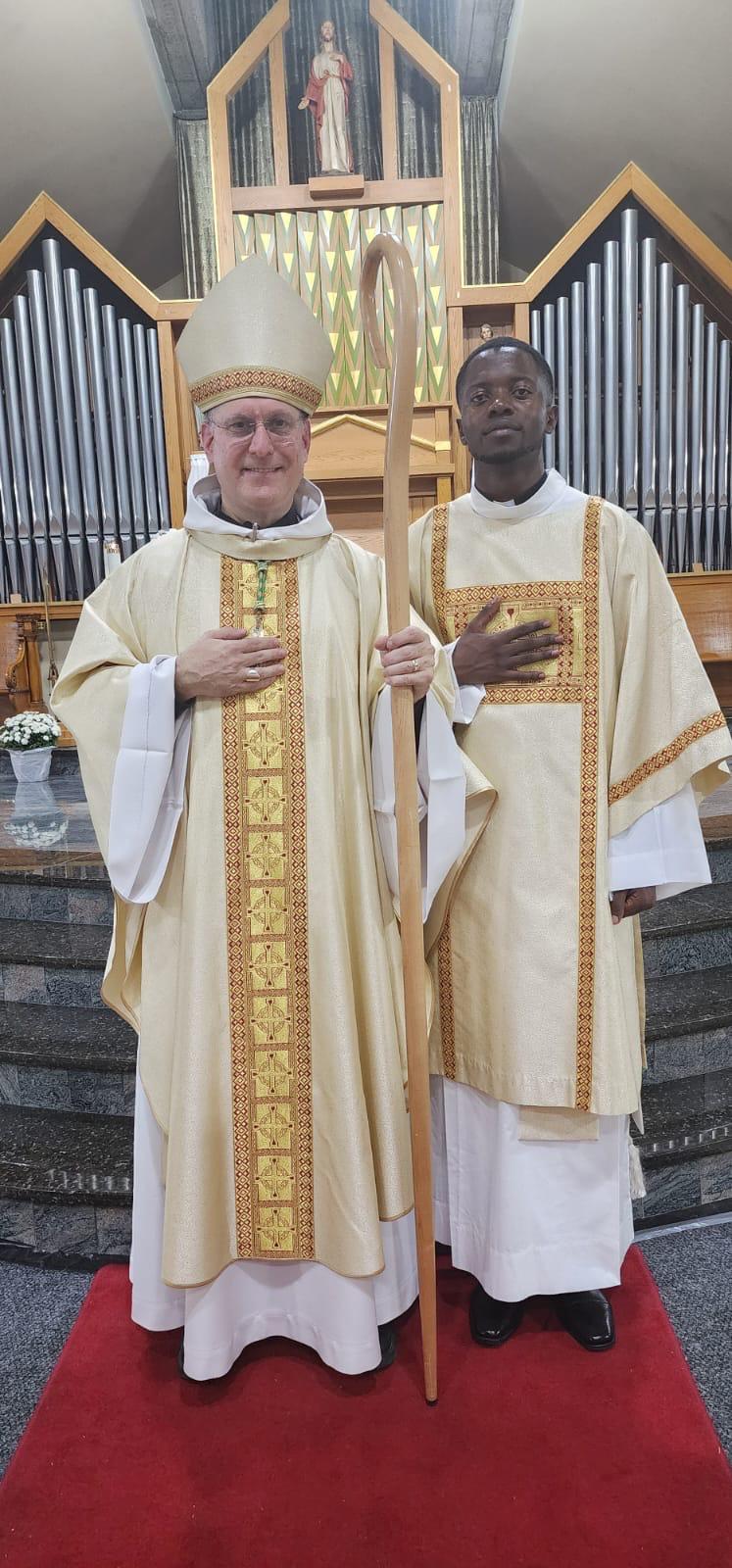 Sébastien Merveil Kadiata Ilunga Ordination transitoire Missionnaires des Saints-Apôtres 30 août 2024