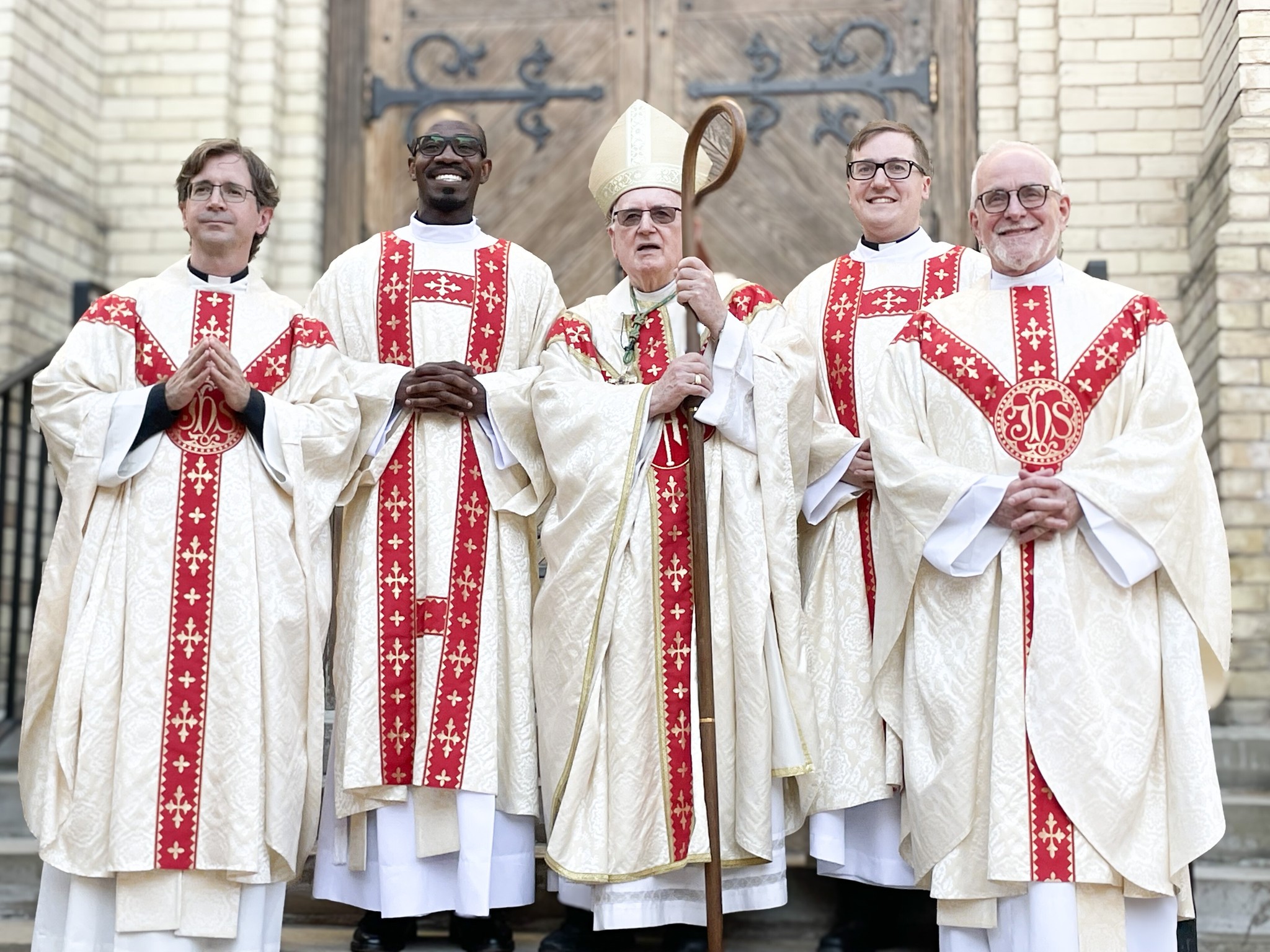 Marc-André Veselovsky Frantz Georges Ordinations transitoires Jésuites 24 mai 2024