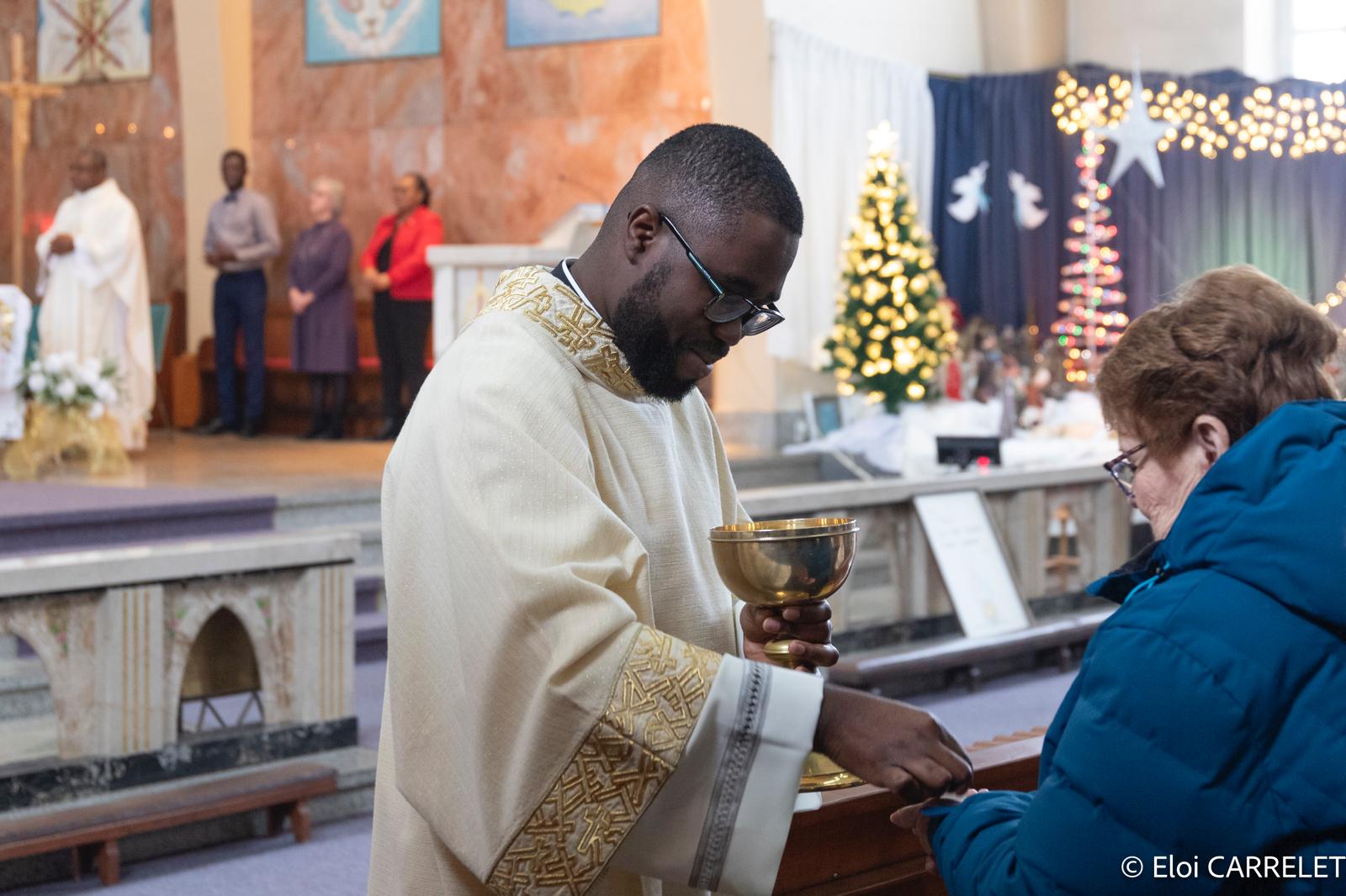 Nawell Dieuvens Peronvil Ordination diaconale (transitoire) Diocèse de Rimouski 5 janvier 2025