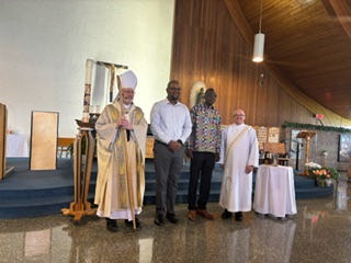 Serge Natoua Stéphane Kouassi Rites admission en vue du diaconat permanent Diocèse de Gatineau 27 avril 2024