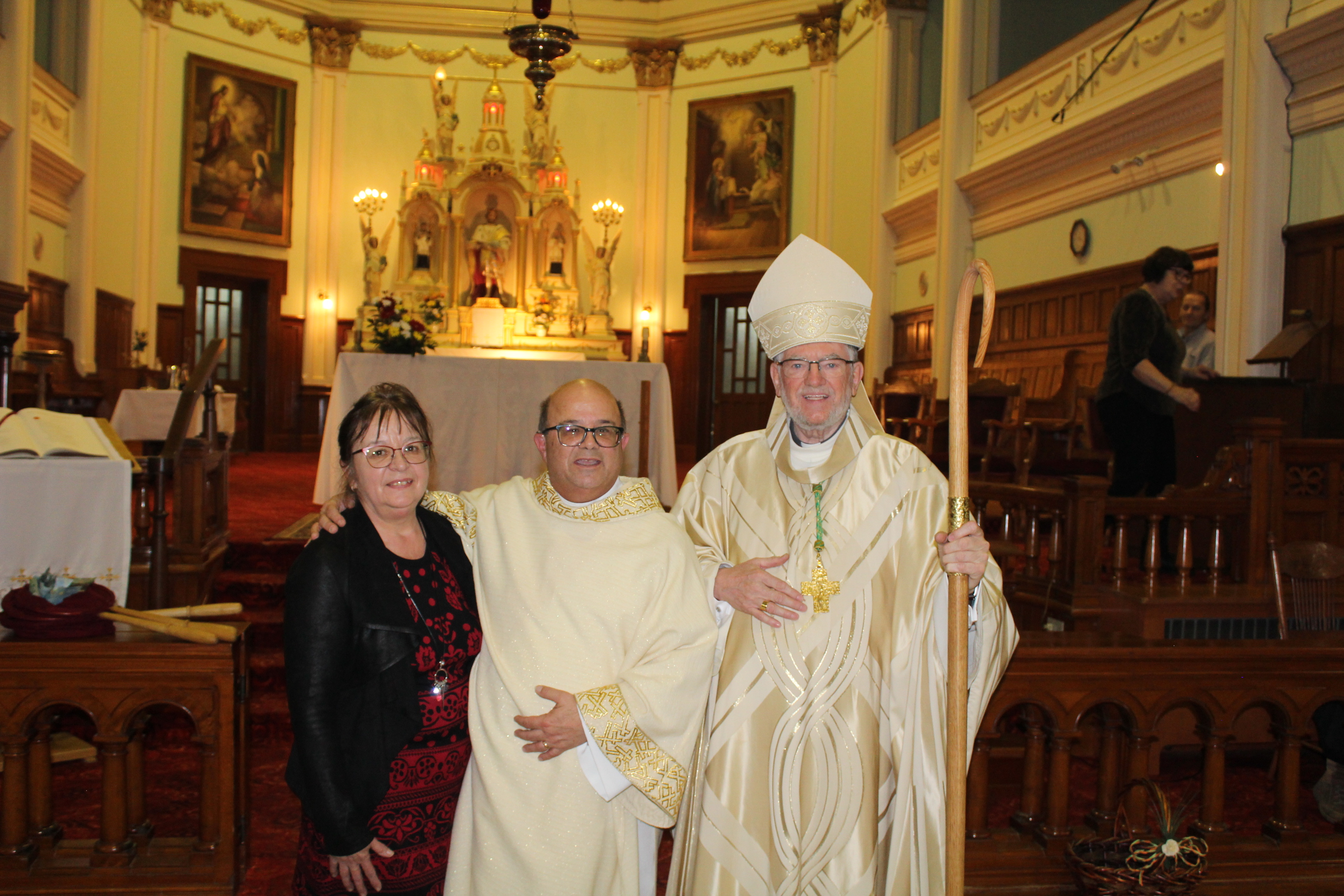 Sylvio Roy Ordination diaconale Diocèse de Québec 25 novembre 2023