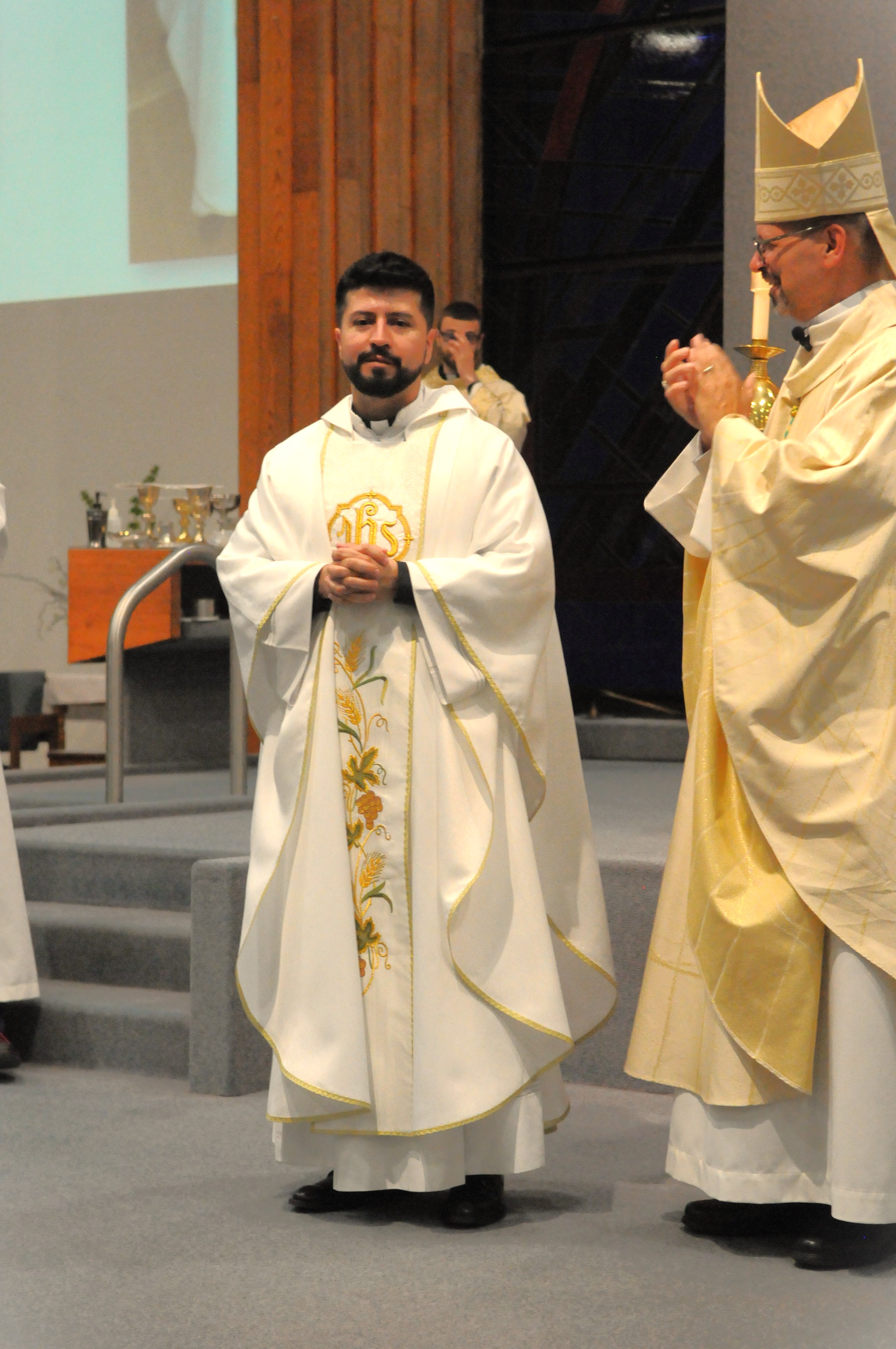 Yeisson Cortès Martinez Ordination presbytérale Diocèse de Sainte-Anne 31 mai 2024